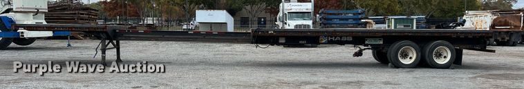image for item MI9002 1985 Great Dane extendable flatbed trailer
