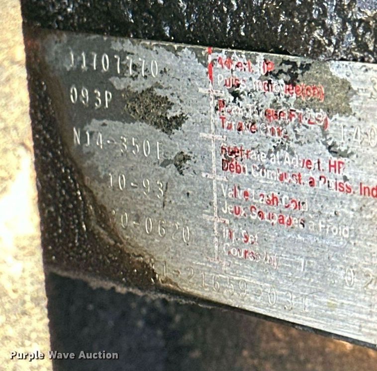 image for item NS9153 1994 Freightliner semi truck