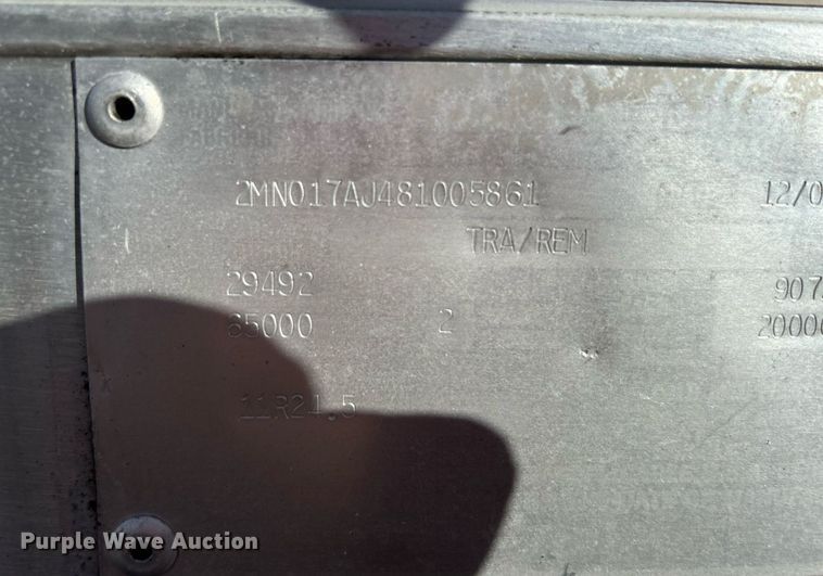 image for item OM9220 2008 Trailmobile dry van trailer