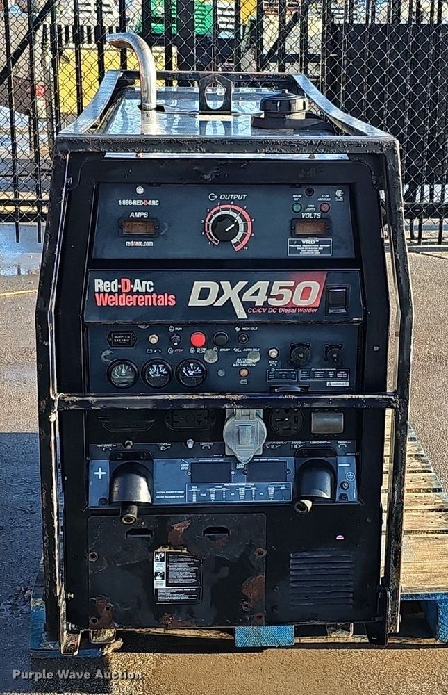 image for item DK0517 Red-D-Arc Welderentals DX450 welder/generator