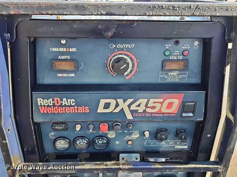 image for item DK0517 Red-D-Arc Welderentals DX450 welder/generator