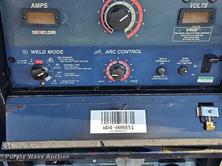 image for item DK0517 Red-D-Arc Welderentals DX450 welder/generator