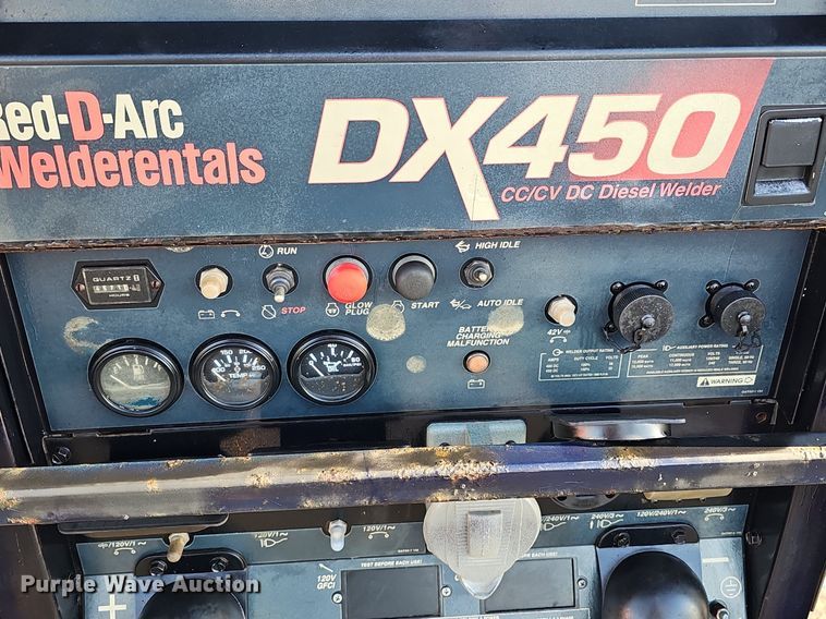 image for item DK0517 Red-D-Arc Welderentals DX450 welder/generator