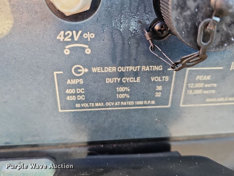 image for item DK0517 Red-D-Arc Welderentals DX450 welder/generator