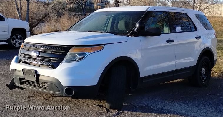 image for item DK8907 2013 Ford Explorer Police Interceptor SUV