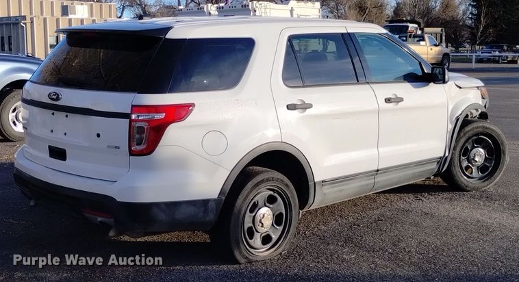 image for item DK8907 2013 Ford Explorer Police Interceptor SUV