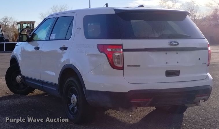 image for item DK8907 2013 Ford Explorer Police Interceptor SUV