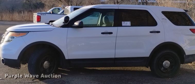 image for item DK8907 2013 Ford Explorer Police Interceptor SUV