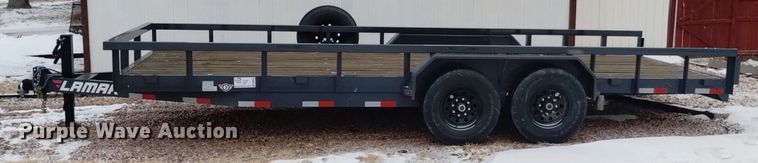 image for item DK8976 2022 Lamar U6832027 equipment trailer