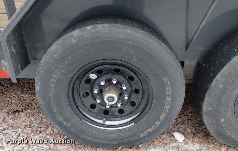 image for item DK8976 2022 Lamar U6832027 equipment trailer