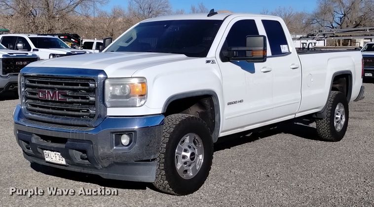 image for item DK8980 2015 GMC Sierra 2500HD SLE  Double Cab pickup truck