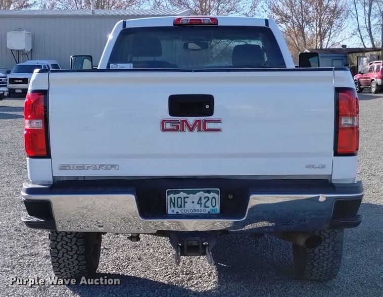 image for item DK8981 2016 GMC Sierra 2500HD SLE  pickup truck