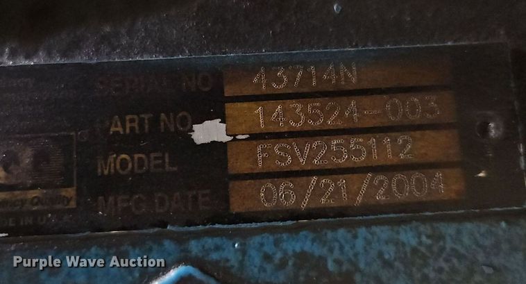 image for item DN7198 Quincy Compressor  QSLP150ANA3C air compressor