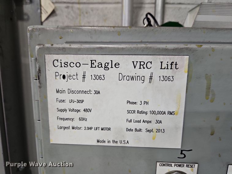 image for item DN7199 Cisco-Eagle VRC lift