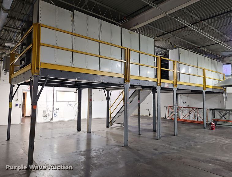 image for item DN7201 Equipto mezzanine and shelves