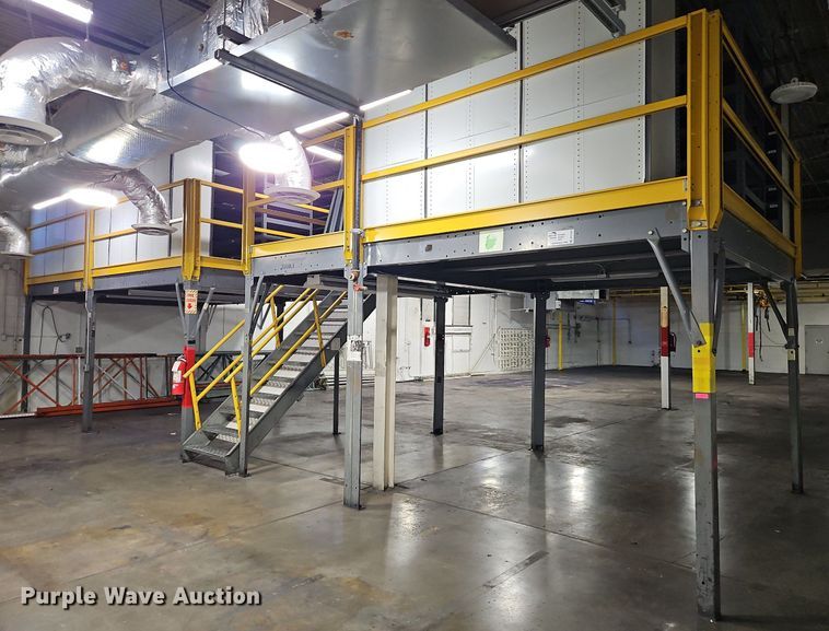 image for item DN7201 Equipto mezzanine and shelves