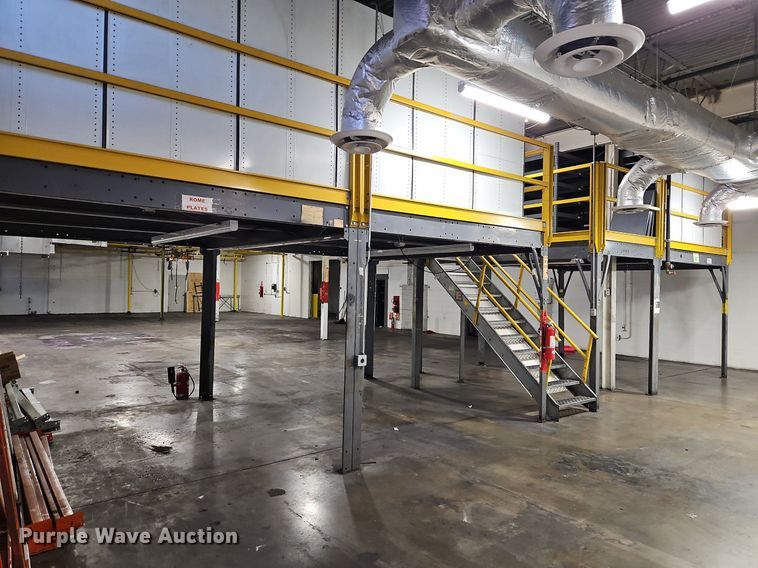 image for item DN7201 Equipto mezzanine and shelves