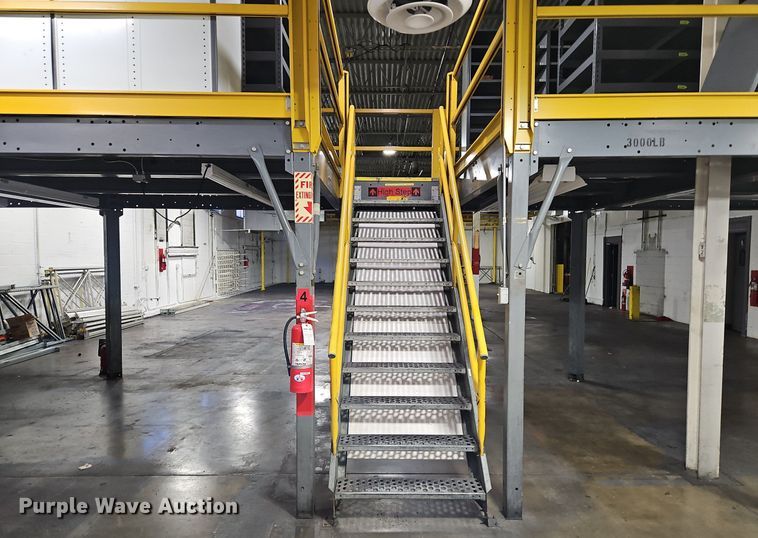 image for item DN7201 Equipto mezzanine and shelves