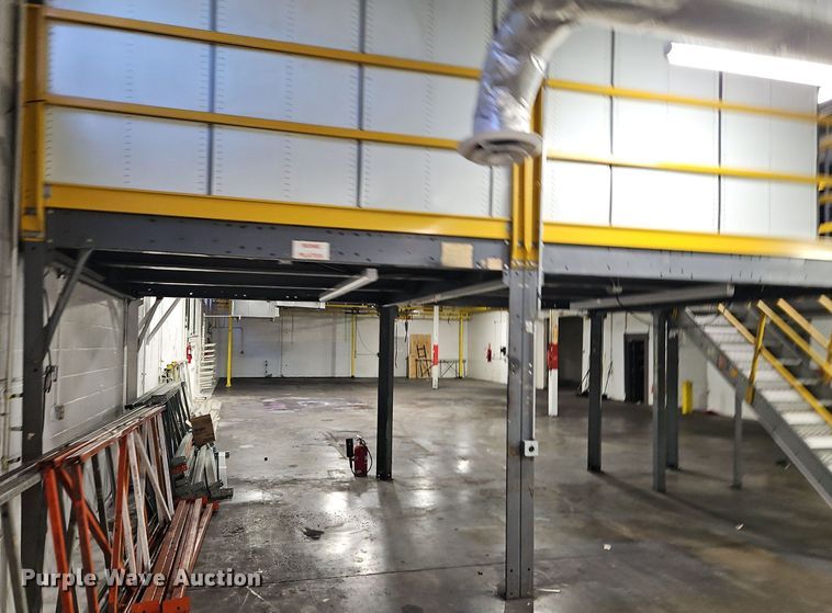 image for item DN7201 Equipto mezzanine and shelves