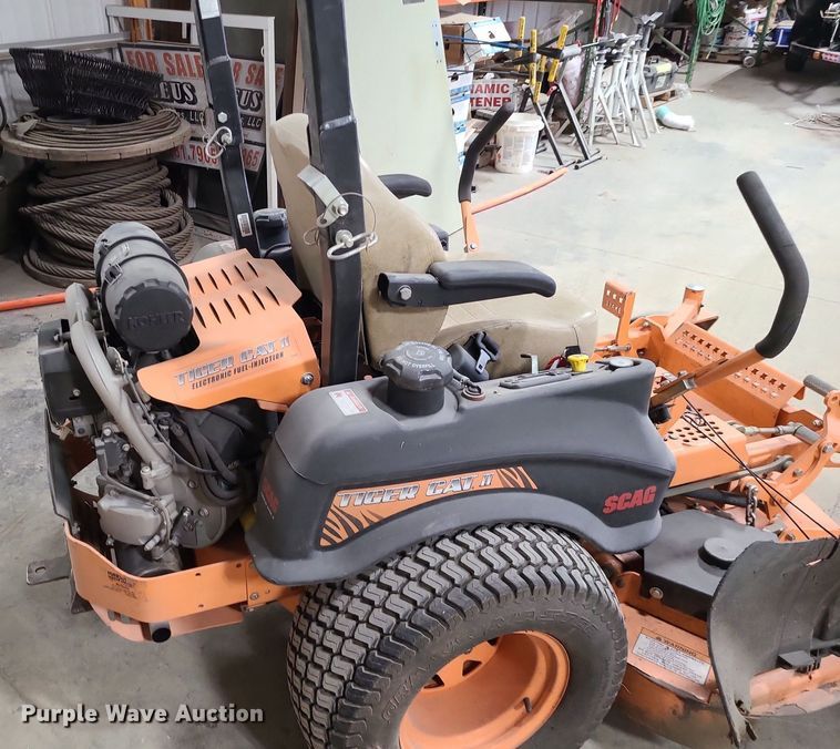 image for item DN8252 Scag Tiger Cat ZTR lawn mower