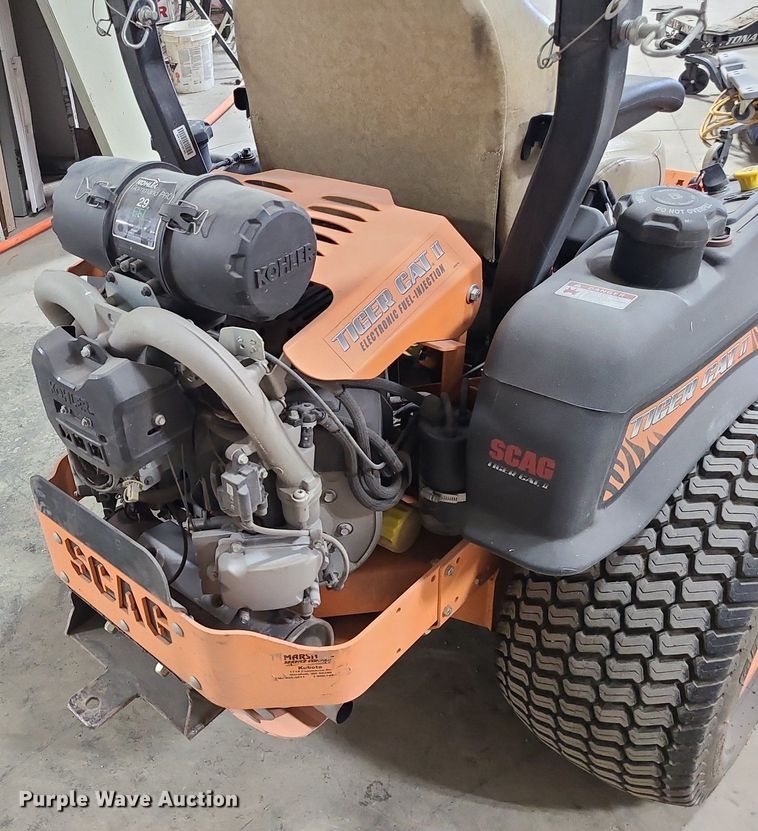 image for item DN8252 Scag Tiger Cat ZTR lawn mower