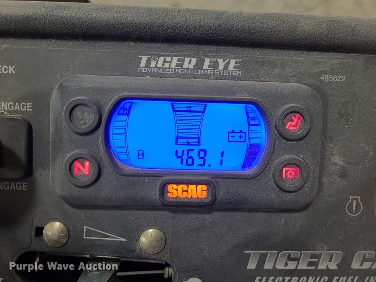 image for item DN8252 Scag Tiger Cat ZTR lawn mower