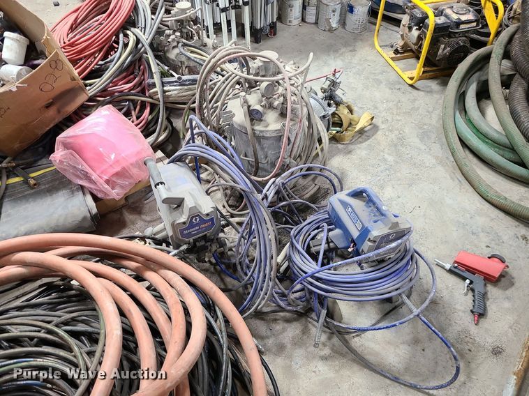 image for item DN8310 Assorted paint pumps and hoses