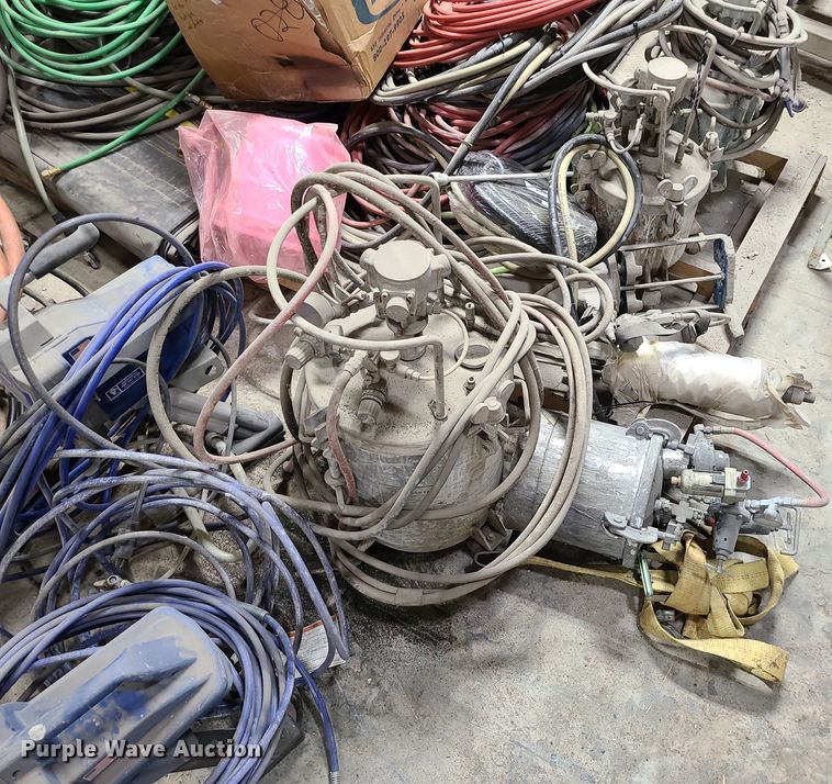 image for item DN8310 Assorted paint pumps and hoses