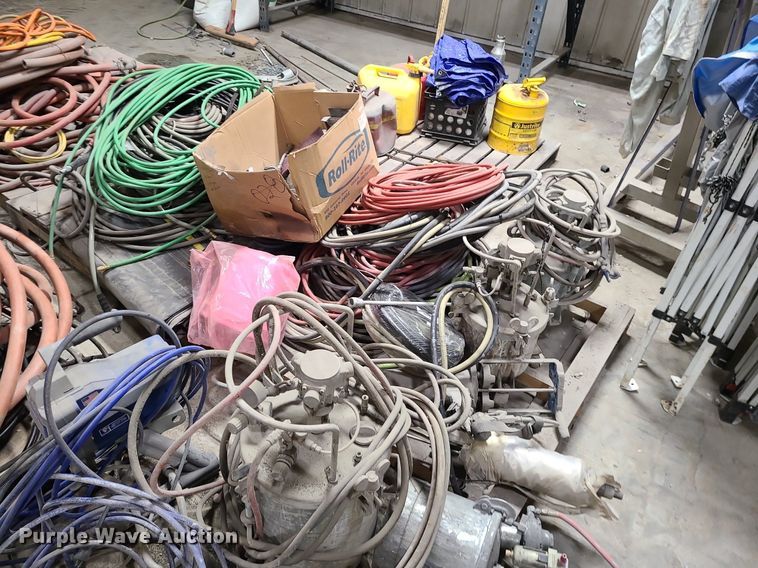 image for item DN8310 Assorted paint pumps and hoses