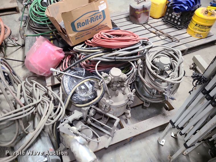 image for item DN8310 Assorted paint pumps and hoses