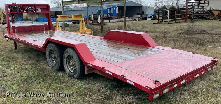 image for item EJ0171 2020 Holt Trailer Mfg. equipment trailer