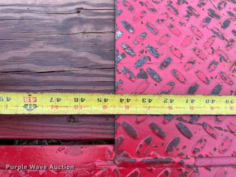 image for item EJ0171 2020 Holt Trailer Mfg. equipment trailer