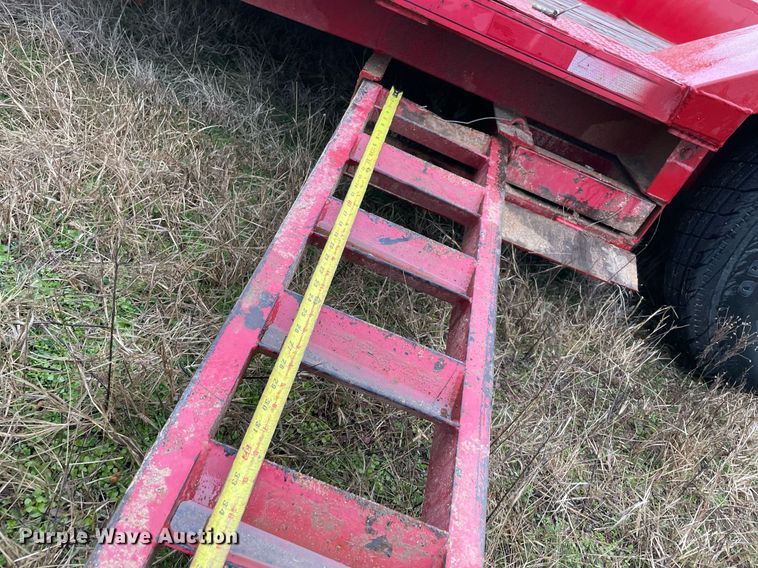 image for item EJ0171 2020 Holt Trailer Mfg. equipment trailer