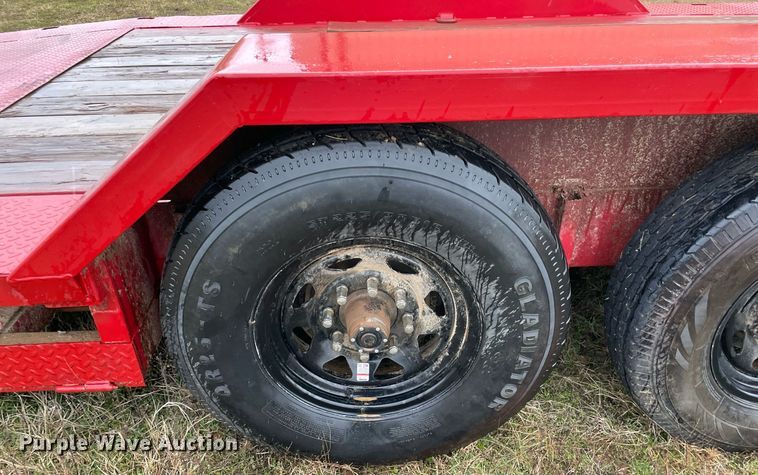 image for item EJ0171 2020 Holt Trailer Mfg. equipment trailer