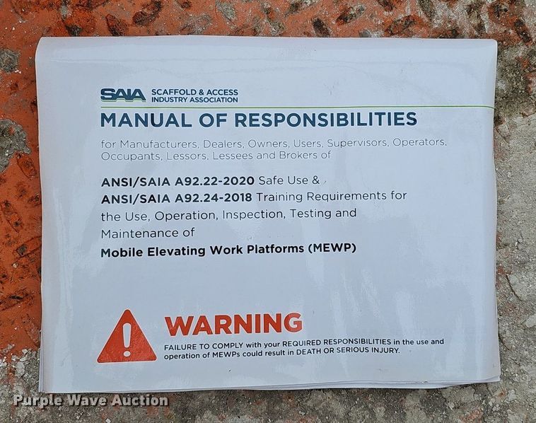 image for item IO9818 2019 Snorkel TM12E vertical lift