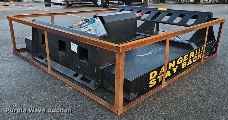 image for item IO9834 2023 Mower King SSRC skid steer rotary mower