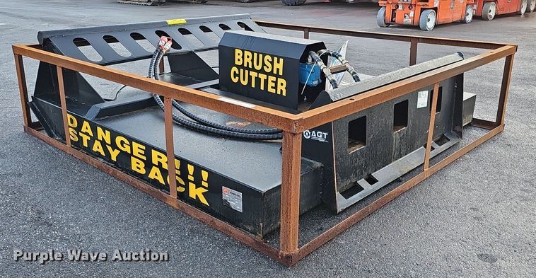 image for item IO9834 2023 Mower King SSRC skid steer rotary mower