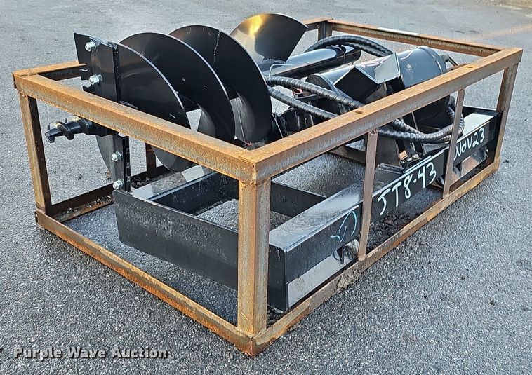 image for item IO9835 2023 Mower King SSECAG-Y skid steer auger