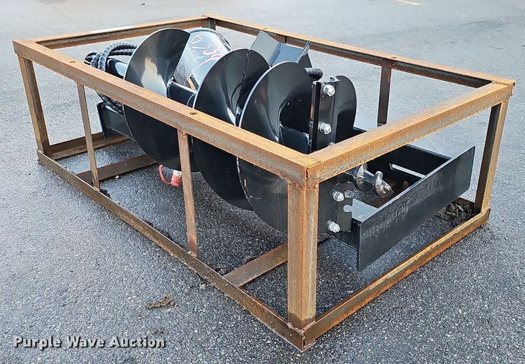 image for item IO9835 2023 Mower King SSECAG-Y skid steer auger