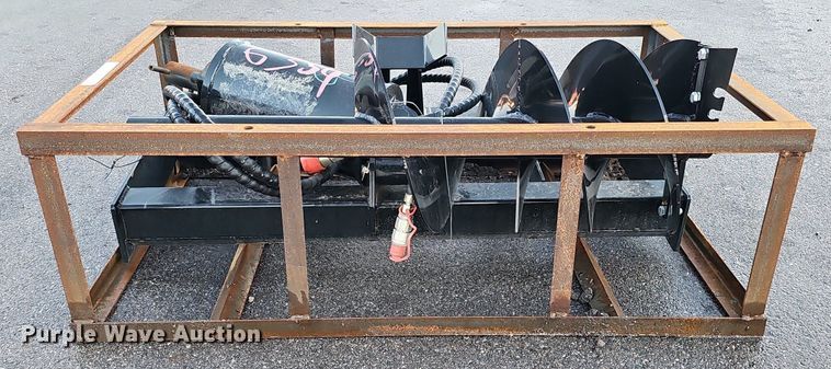 image for item IO9835 2023 Mower King SSECAG-Y skid steer auger