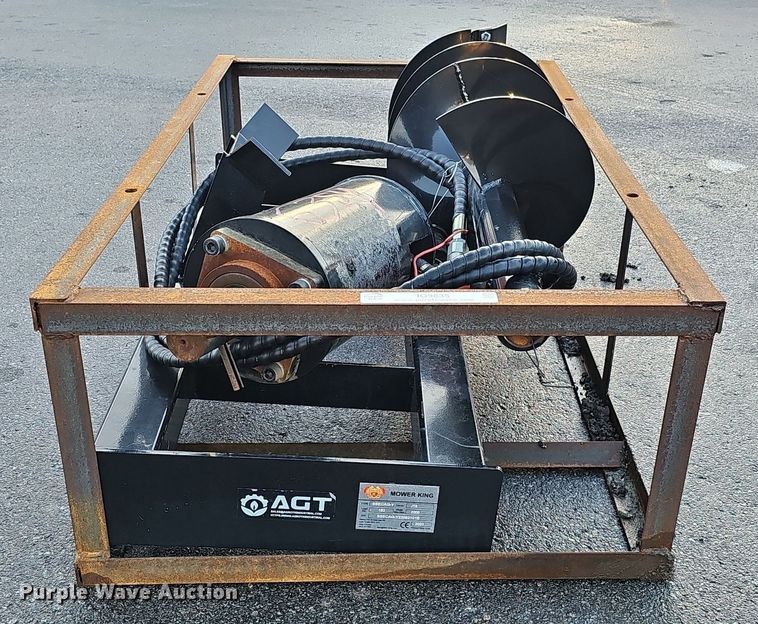 image for item IO9835 2023 Mower King SSECAG-Y skid steer auger