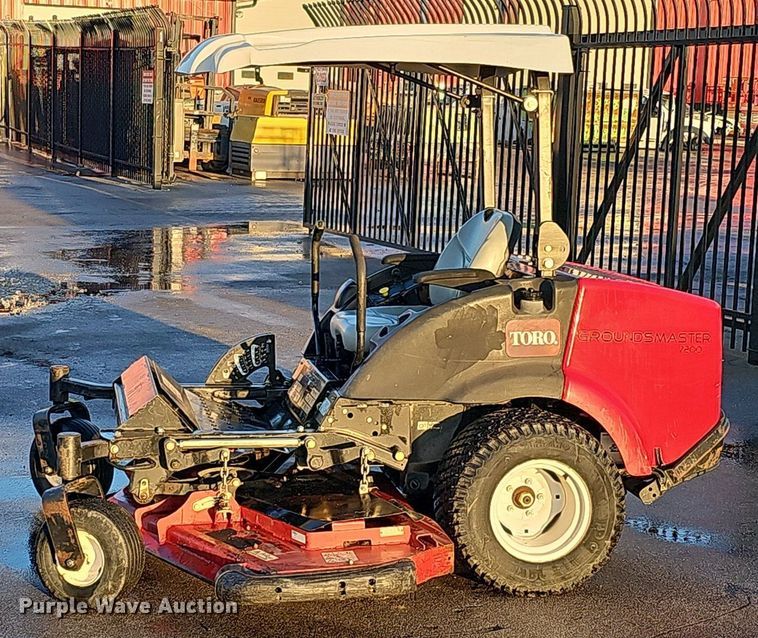 image for item IO9836 Toro  Groundsmaster 7200  ZTR lawn mower