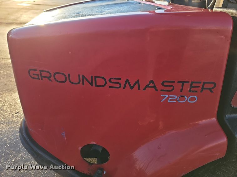 image for item IO9836 Toro  Groundsmaster 7200  ZTR lawn mower