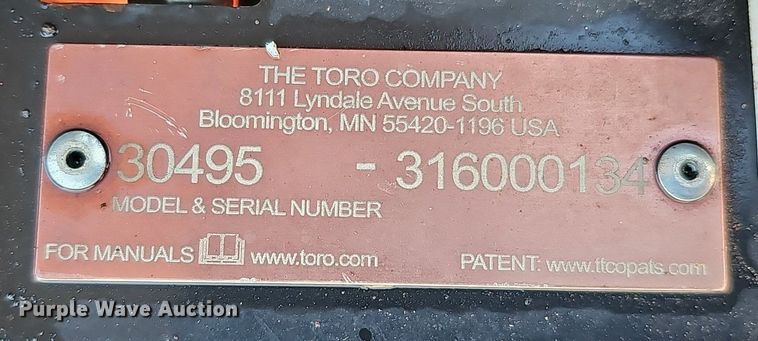 image for item IO9836 Toro  Groundsmaster 7200  ZTR lawn mower