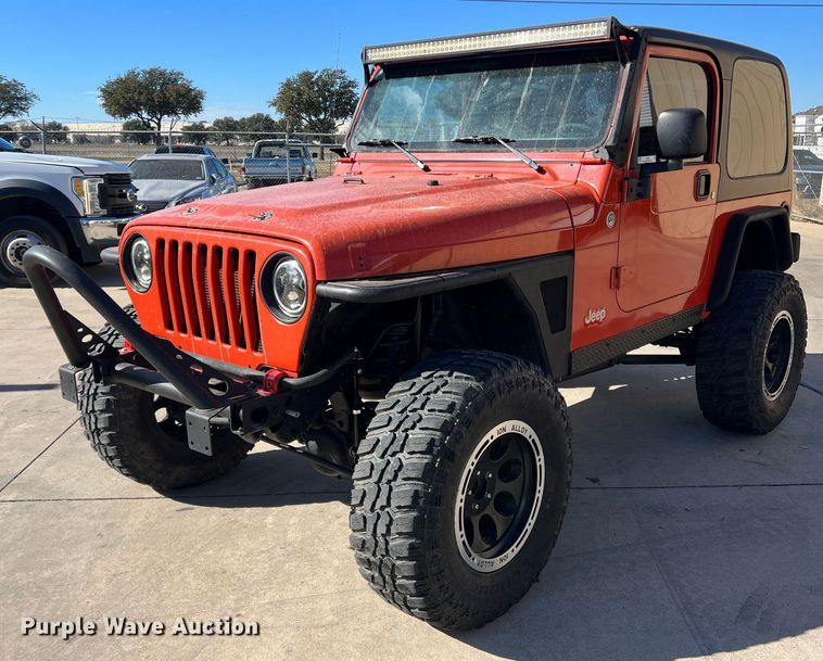 image for item JT9035 2005 Jeep  Wrangler  SUV