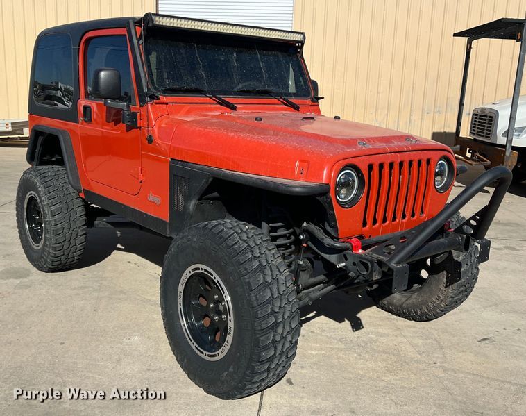 image for item JT9035 2005 Jeep  Wrangler  SUV