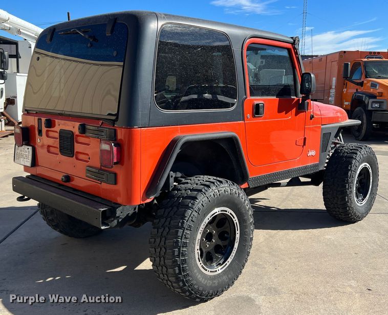 image for item JT9035 2005 Jeep  Wrangler  SUV