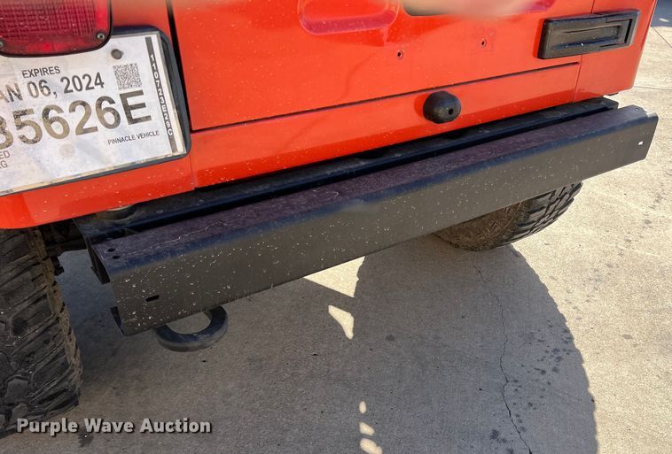 image for item JT9035 2005 Jeep  Wrangler  SUV