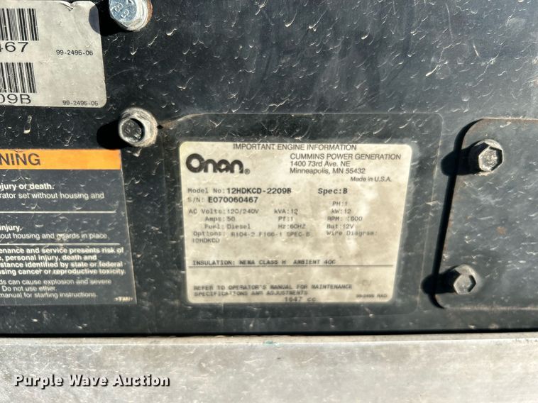 image for item KH9576 2007 GMC C7500 medical scanner truck