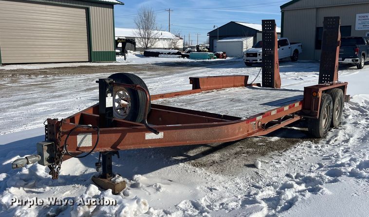 image for item LD9297 2003 Belshe Industries WB12 equipment trailer
